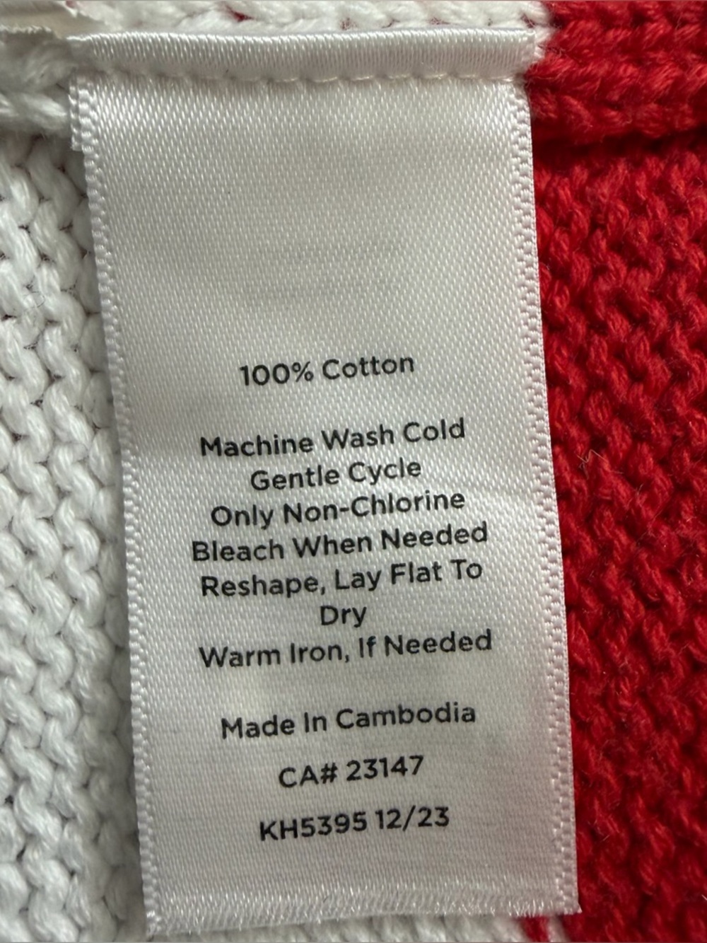 Talbots Sailor Collar Cardigan Sweater - Picture 5 of 5
